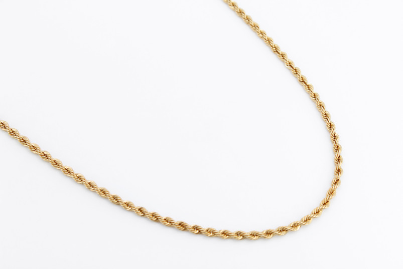 Cadena de oro de 18k. de segunda mano. Joyería de ocasión | ROYALHYSTERIA