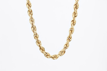 Cadena de oro de 18k. de segunda mano. Joyería de ocasión | ROYALHYSTERIA