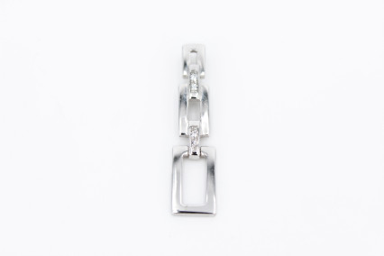 Colgante de oro blanco de 18k. de segunda mano. Joyería de ocasión | ROYALHYSTERIA