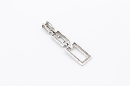 Colgante de oro blanco de 18k. de segunda mano. Joyería de ocasión | ROYALHYSTERIA