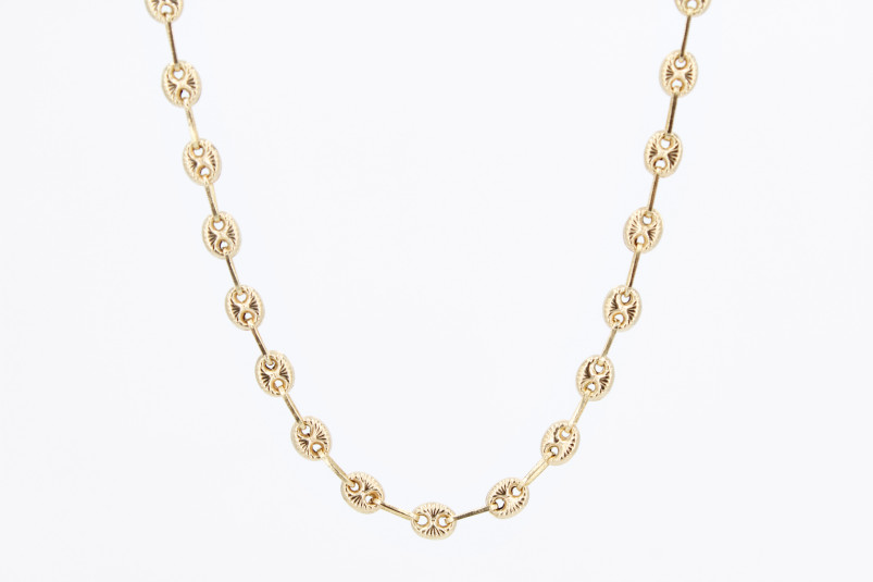 Cadena de oro de 18k. de segunda mano. Joyería de ocasión | ROYALHYSTERIA