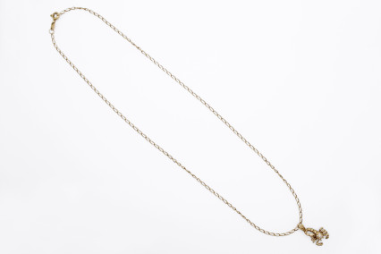 Collar de oro de 18k. de segunda mano. Joyería de ocasión | ROYALHYSTERIA