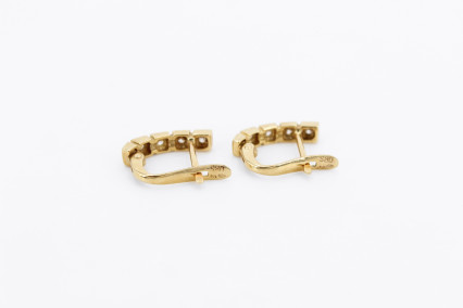 Pendiente de oro de 18k. de segunda mano. Joyería de ocasión | ROYALHYSTERIA