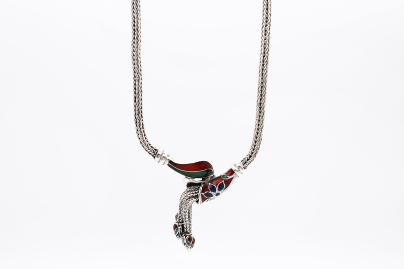 Collar de plata  de 925. de segunda mano. Joyería de ocasión | ROYALHYSTERIA