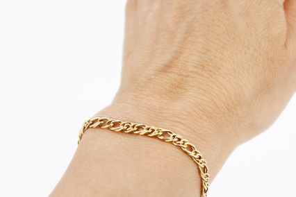 Pulsera de oro de 18k. de segunda mano. Joyería de ocasión | ROYALHYSTERIA