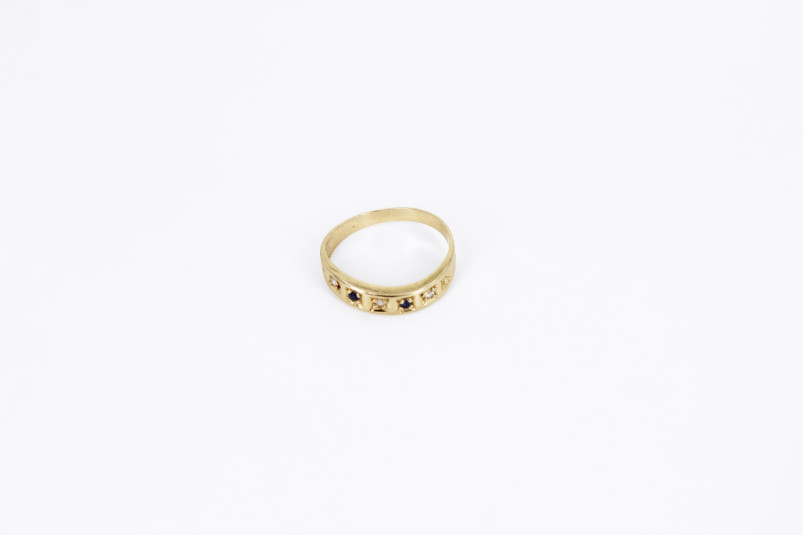 Anillo de oro de 18k. de segunda mano. Joyería de ocasión | ROYALHYSTERIA