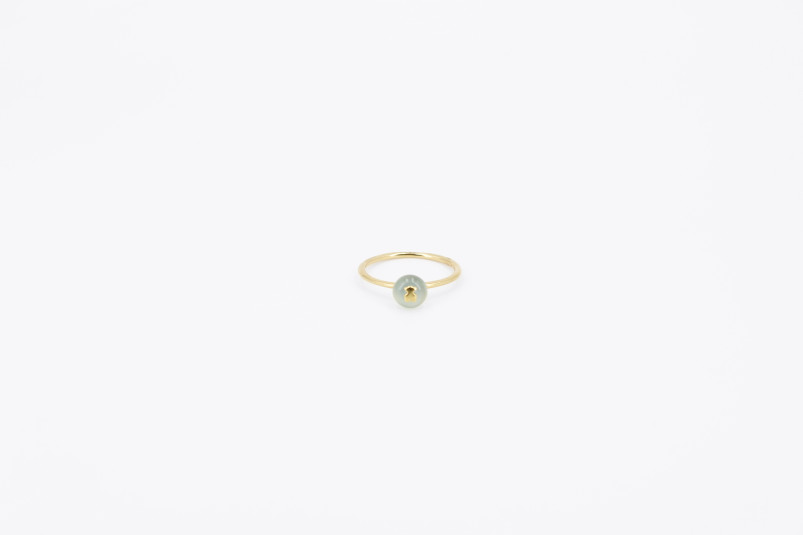 Anillo de oro de 18k. de segunda mano. Joyería de ocasión | ROYALHYSTERIA