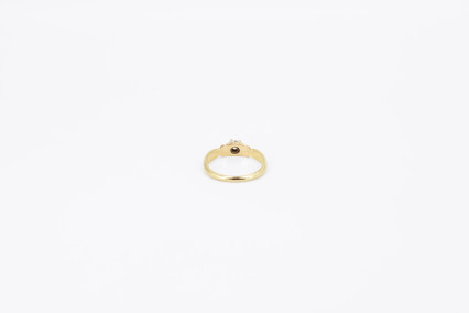 Anillo de oro de 18k con diamantes. de segunda mano. Joyería de ocasión | ROYALHYSTERIA
