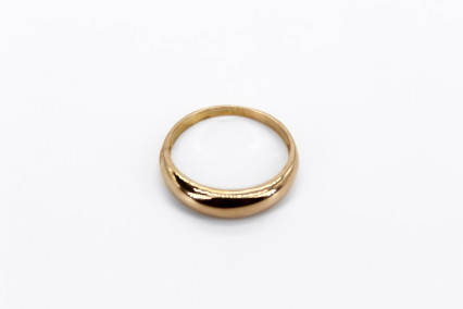 Anillo de oro rosa de 18k. de segunda mano. Joyería de ocasión | ROYALHYSTERIA