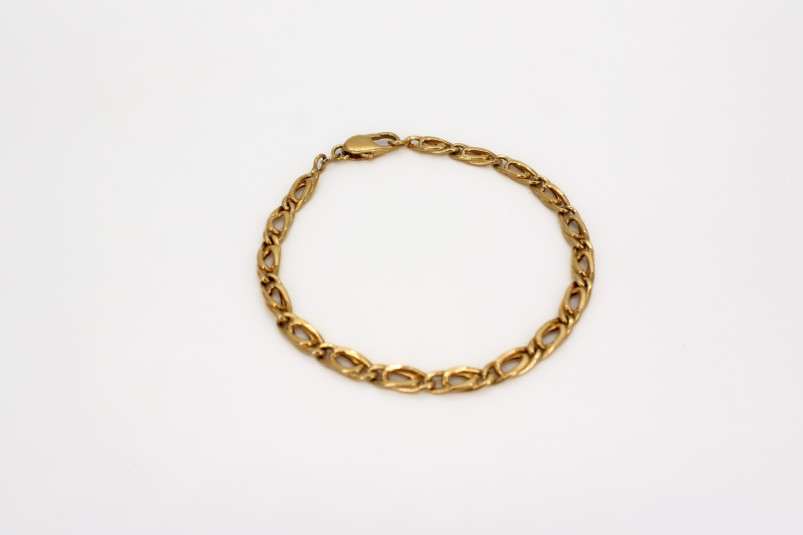 Pulsera de oro de 18k. de segunda mano. Joyería de ocasión | ROYALHYSTERIA