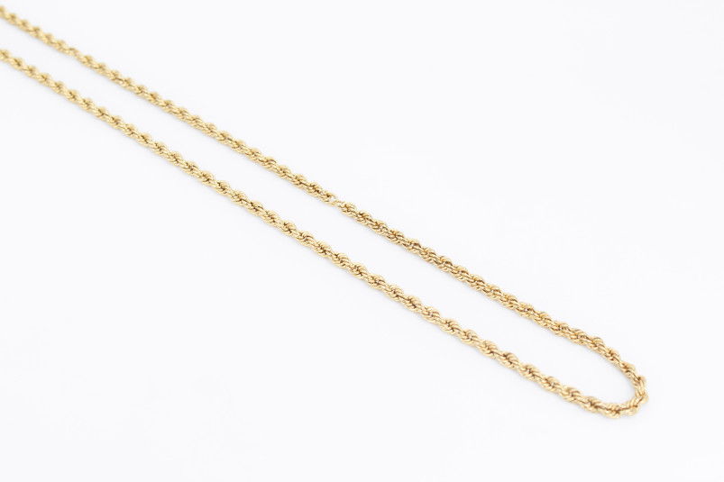 Cadena de oro de 18k. de segunda mano. Joyería de ocasión | ROYALHYSTERIA
