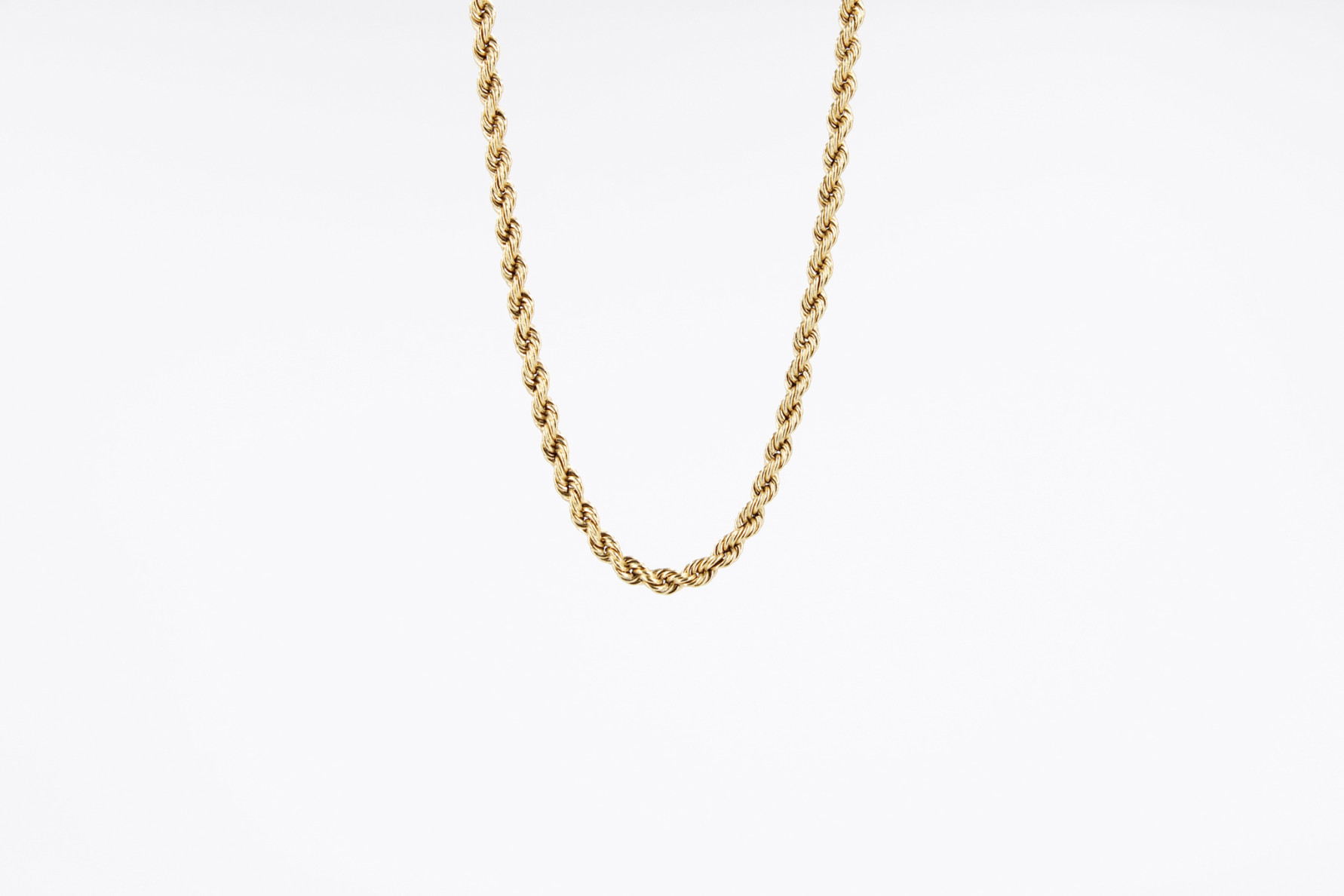 Cadena de oro de 18k. de segunda mano. Joyería de ocasión | ROYALHYSTERIA