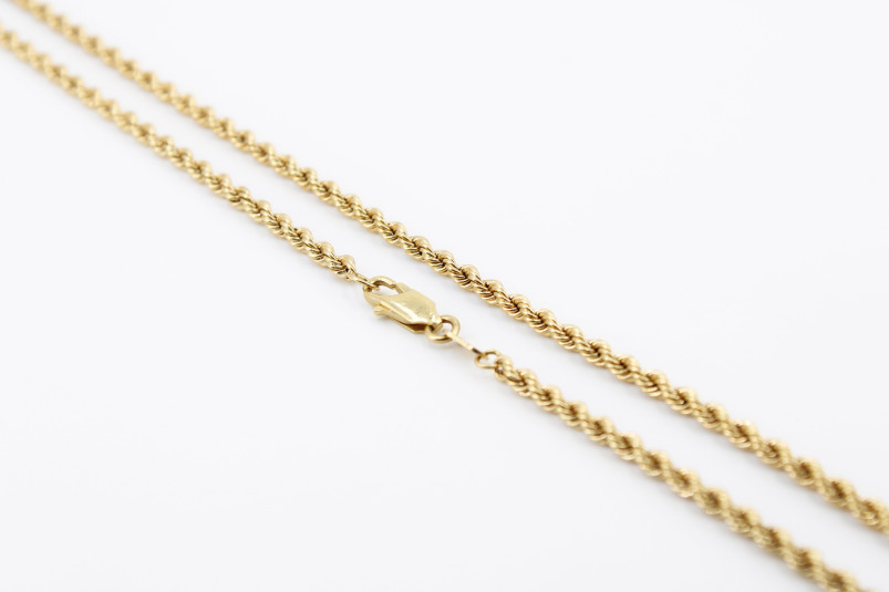Cadena de oro de 18k. de segunda mano. Joyería de ocasión | ROYALHYSTERIA