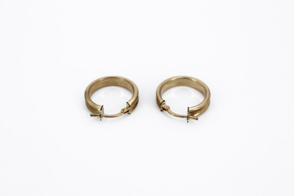 Aro de oro de 18k. de segunda mano. Joyería de ocasión | ROYALHYSTERIA