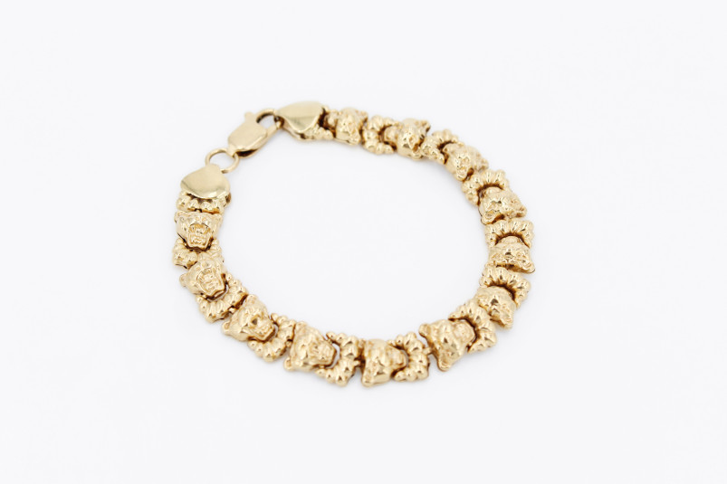 Pulsera de oro de 18k. de segunda mano. Joyería de ocasión | ROYALHYSTERIA