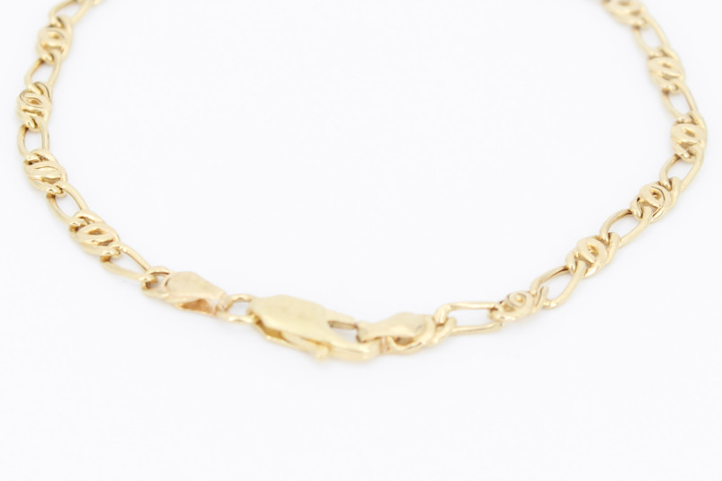 Pulsera de oro de 18k. de segunda mano. Joyería de ocasión | ROYALHYSTERIA