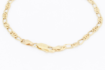 Pulsera de oro de 18k. de segunda mano. Joyería de ocasión | ROYALHYSTERIA