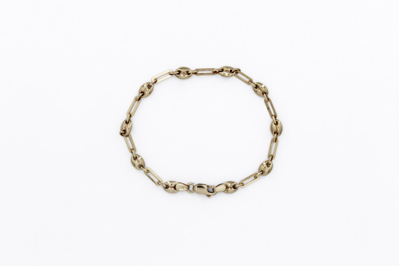 Pulsera de oro de 18k. de segunda mano. Joyería de ocasión | ROYALHYSTERIA