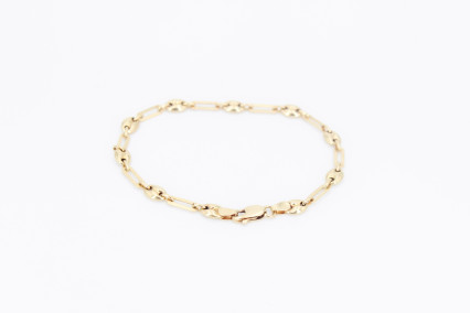 Pulsera de oro de 18k. de segunda mano. Joyería de ocasión | ROYALHYSTERIA