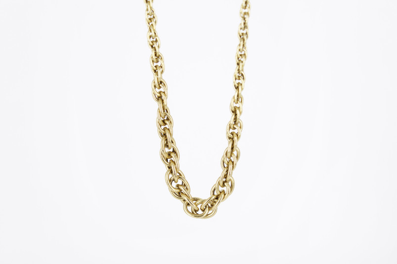 Collar de oro de 18k. de segunda mano. Joyería de ocasión | ROYALHYSTERIA