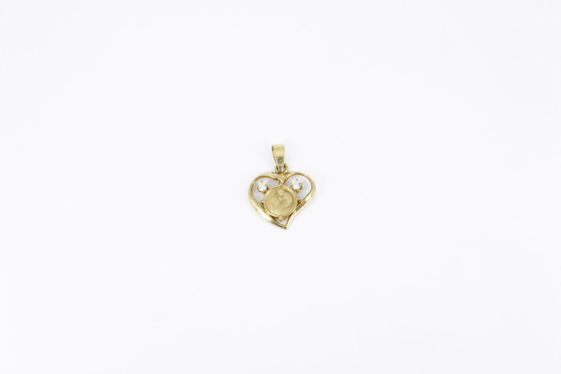 Colgante de oro de 18k. de segunda mano. Joyería de ocasión | ROYALHYSTERIA