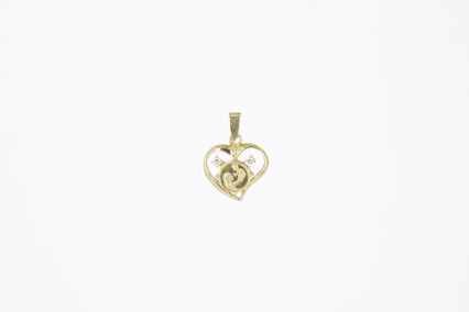 Colgante de oro de 18k. de segunda mano. Joyería de ocasión | ROYALHYSTERIA
