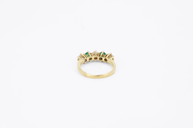 Anillo de oro de 18k. de segunda mano. Joyería de ocasión | ROYALHYSTERIA