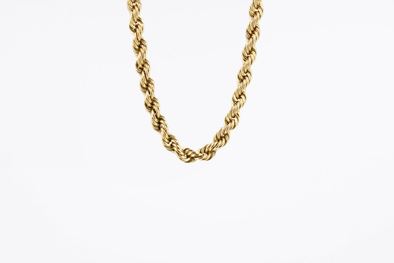 Cadena de oro de 18k. de segunda mano. Joyería de ocasión | ROYALHYSTERIA