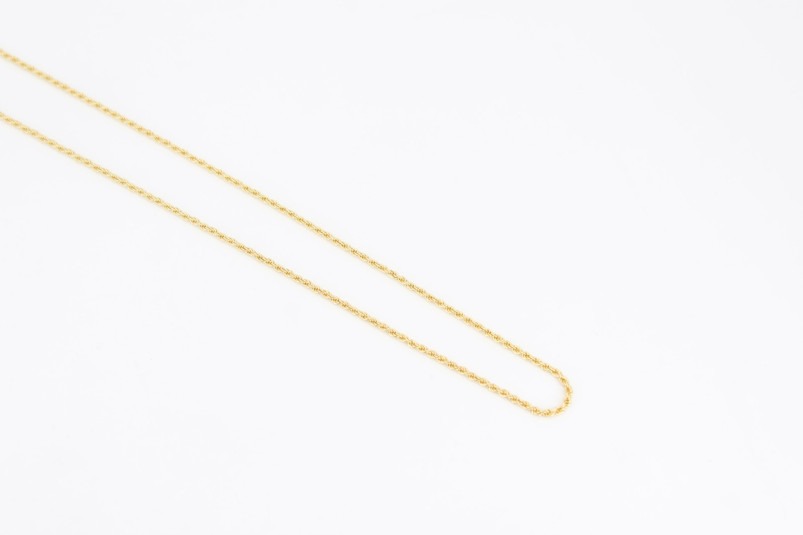 Cadena de oro de 18k. de segunda mano. Joyería de ocasión | ROYALHYSTERIA