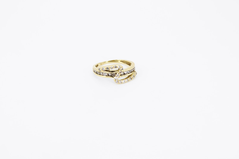 Anillo de oro de 18k. de segunda mano. Joyería de ocasión | ROYALHYSTERIA