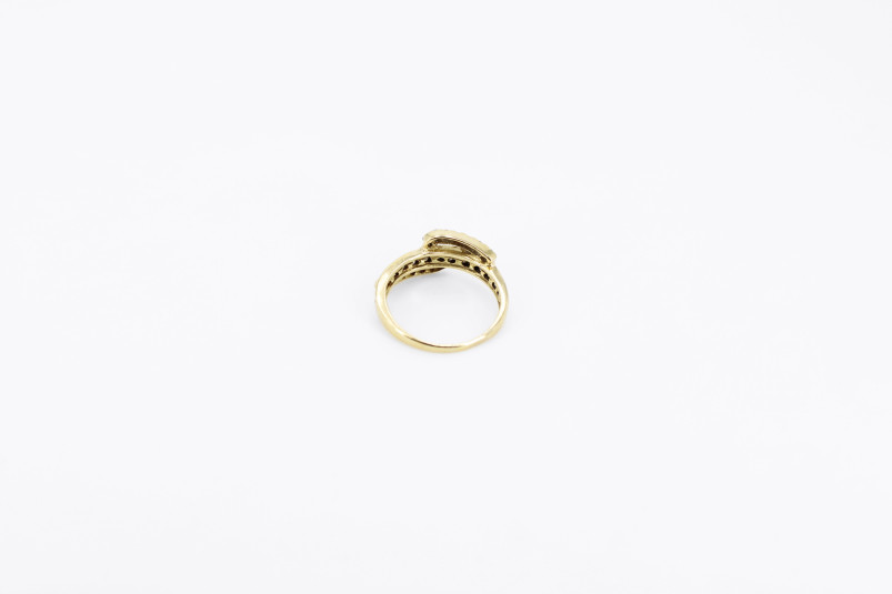 Anillo de oro de 18k. de segunda mano. Joyería de ocasión | ROYALHYSTERIA
