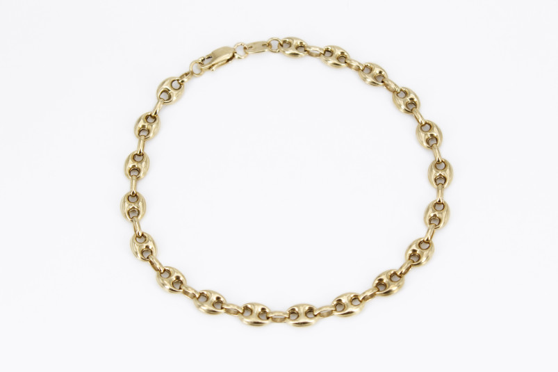 Pulsera de oro de 18k. de segunda mano. Joyería de ocasión | ROYALHYSTERIA