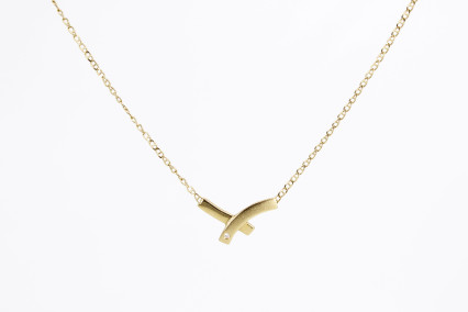 Cadena de oro de 18k con diamantes. de segunda mano. Joyería de ocasión | ROYALHYSTERIA