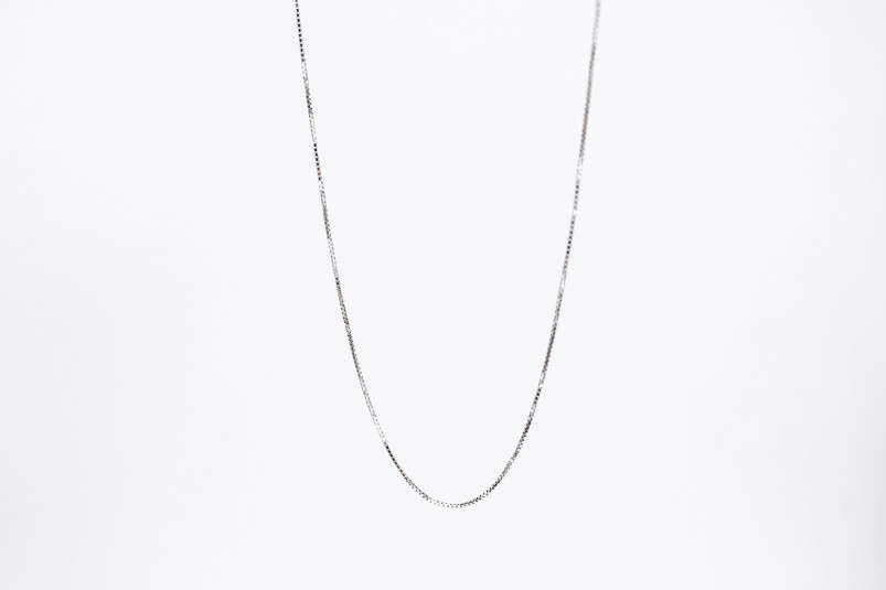 Cadena de oro blanco de 18k. de segunda mano. Joyería de ocasión | ROYALHYSTERIA