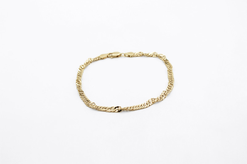 Pulsera de oro de 18k. de segunda mano. Joyería de ocasión | ROYALHYSTERIA