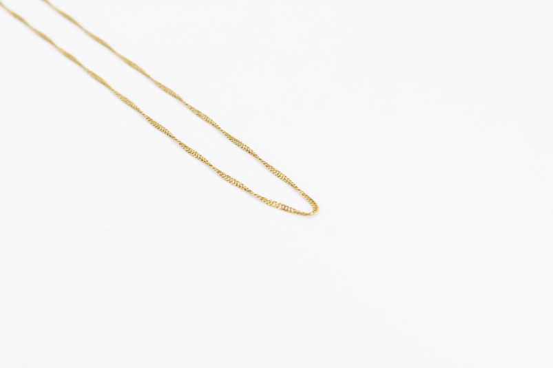 Cadena de oro de 18k. de segunda mano. Joyería de ocasión | ROYALHYSTERIA