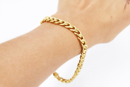 Pulsera de oro de 18k. de segunda mano. Joyería de ocasión | ROYALHYSTERIA