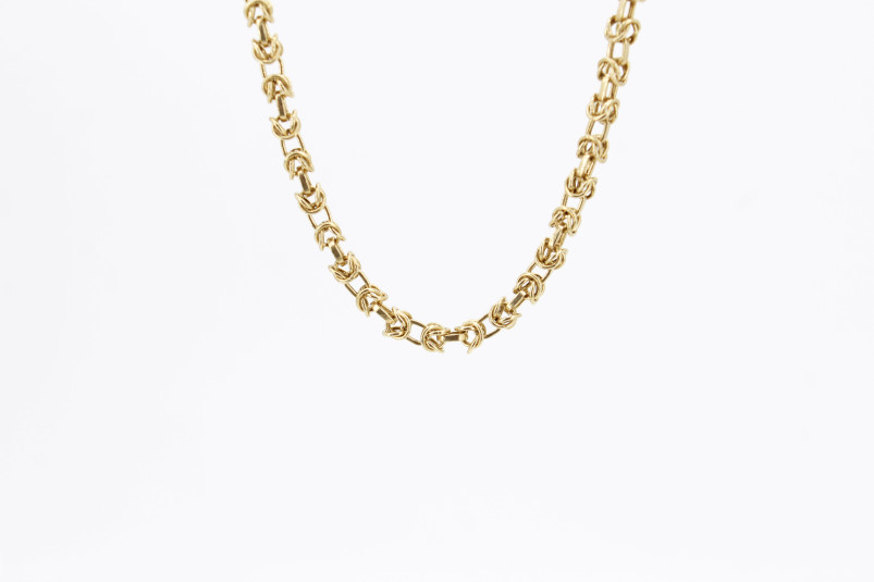 Cadena de oro de 18k. de segunda mano. Joyería de ocasión | ROYALHYSTERIA