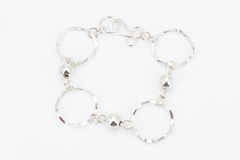Pulsera de plata  de 925. de segunda mano. Joyería de ocasión | ROYALHYSTERIA