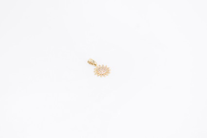 Colgante de oro de 14k. de segunda mano. Joyería de ocasión | ROYALHYSTERIA