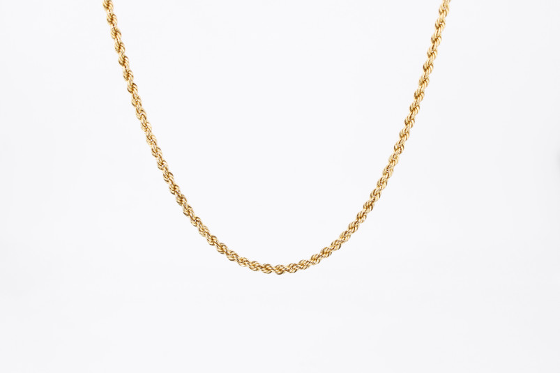 Cadena de oro de 18k. de segunda mano. Joyería de ocasión | ROYALHYSTERIA