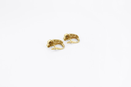 Pendiente de oro de 18k. de segunda mano. Joyería de ocasión | ROYALHYSTERIA