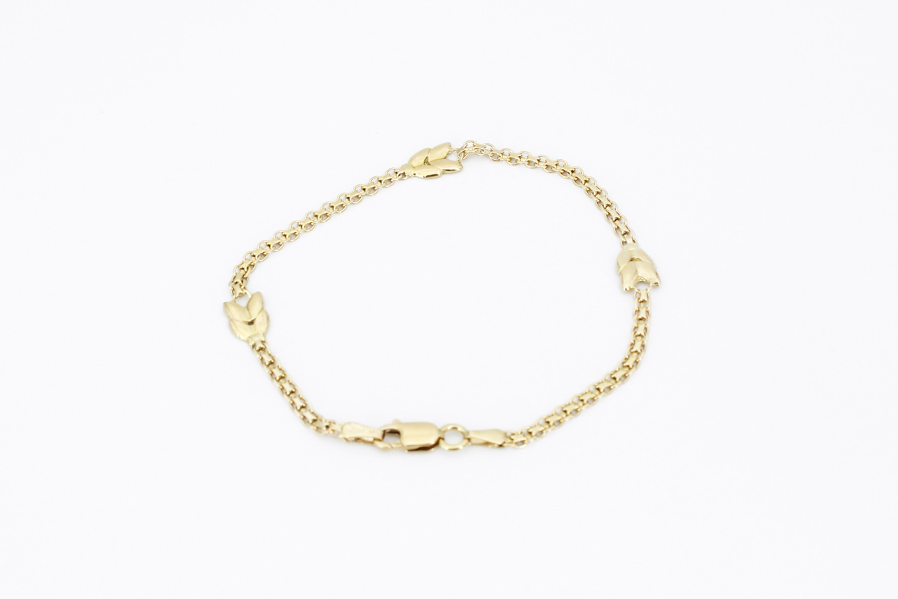 Pulsera de oro de 18k. de segunda mano. Joyería de ocasión | ROYALHYSTERIA