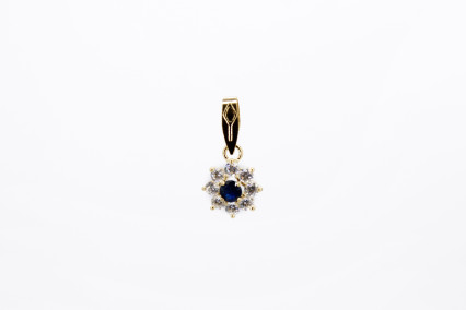 Colgante de oro de 18k. de segunda mano. Joyería de ocasión | ROYALHYSTERIA