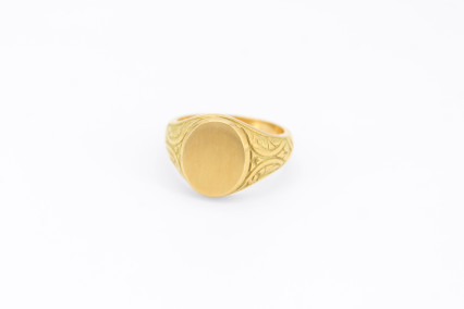 Sello de oro de 18k. de segunda mano. Joyería de ocasión | ROYALHYSTERIA