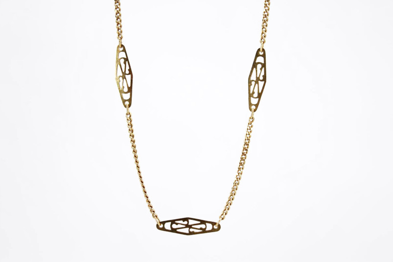 Cadena de oro de 18k. de segunda mano. Joyería de ocasión | ROYALHYSTERIA