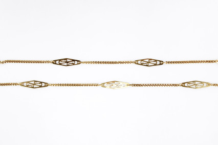 Cadena de oro de 18k. de segunda mano. Joyería de ocasión | ROYALHYSTERIA