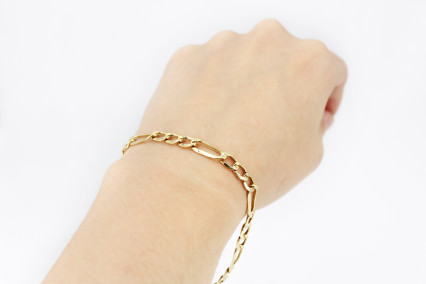 Pulsera de oro de 18k. de segunda mano. Joyería de ocasión | ROYALHYSTERIA