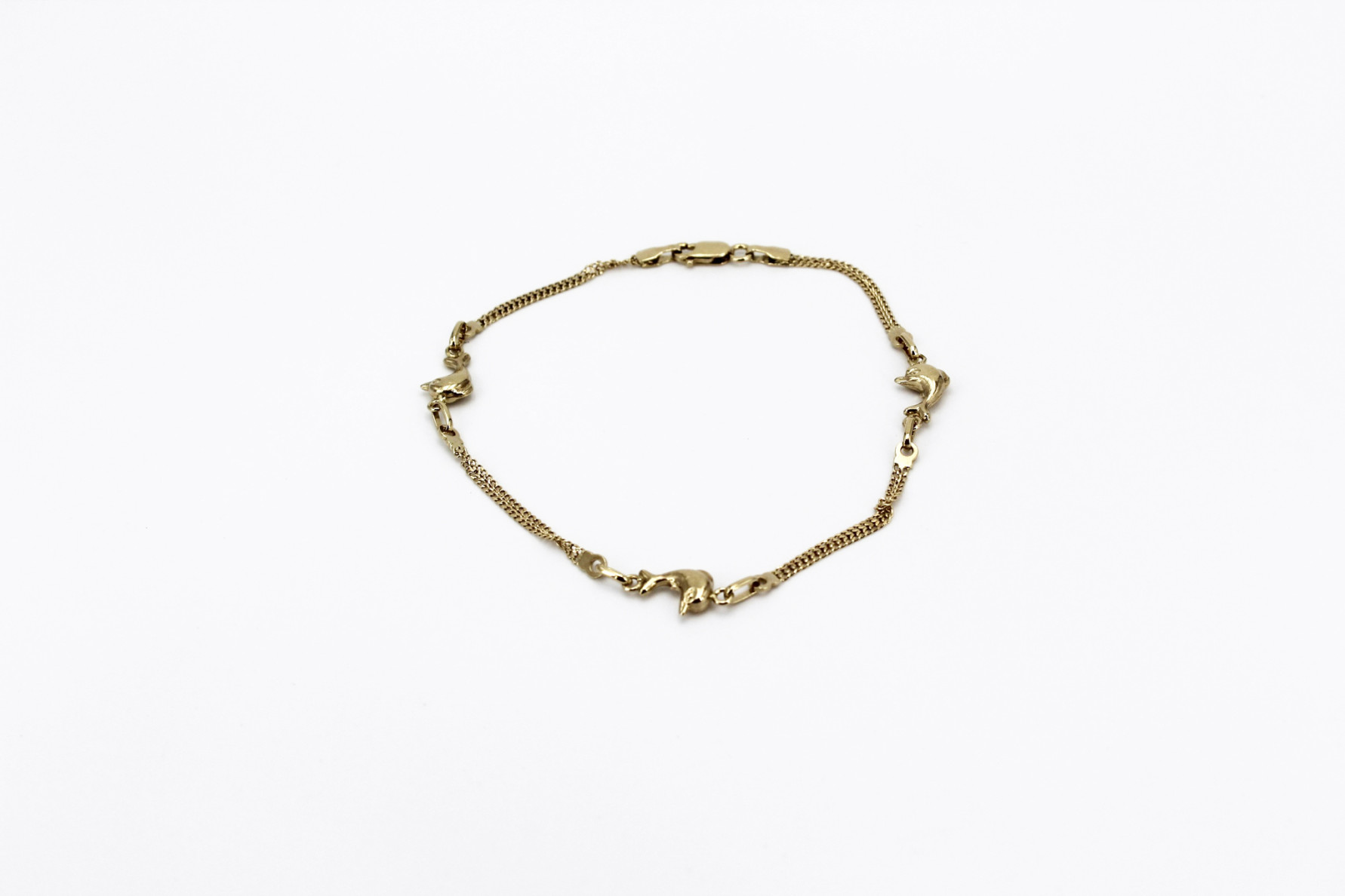 Pulsera de oro de 18k. de segunda mano. Joyería de ocasión | ROYALHYSTERIA