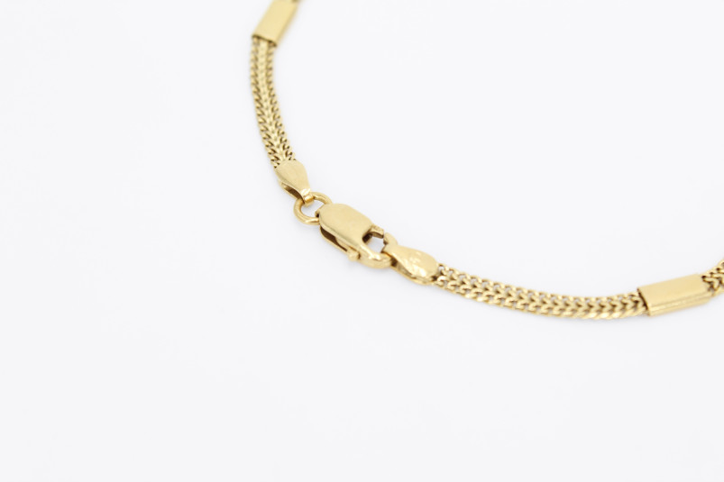 Pulsera de oro de 18k. de segunda mano. Joyería de ocasión | ROYALHYSTERIA